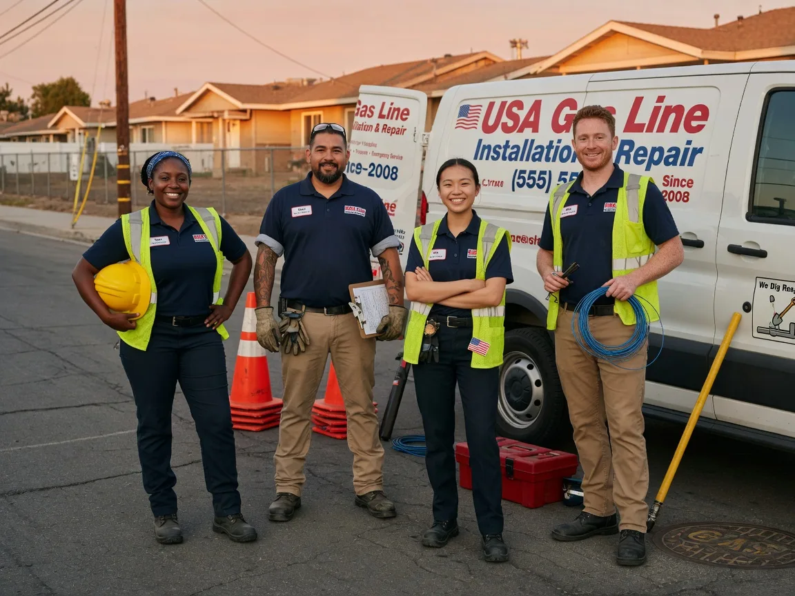 Gas Line Installation company in La Coste, TX